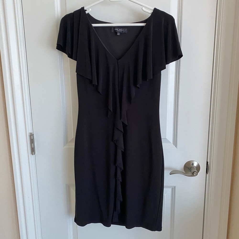 Nine West Black Midi Dress